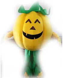 High quality Vegetable pumpkin cartoon dolls mascot costumes props costumes Halloween