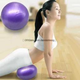 25cm Mini Pilates Ball Gymnastics Fitness Equipment Home Trainer Yoga Ball Soft Ball for Core Exercise Balance balls