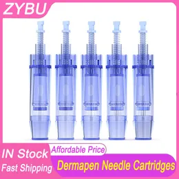 Ersättning Micro Needle Cartridge Tips för 9/12/24/36/42 PINS NANO SILICONE 3D 5D AUTO DERMAPEN DERMA STAMP RECHARGEABLE DR PEN A1