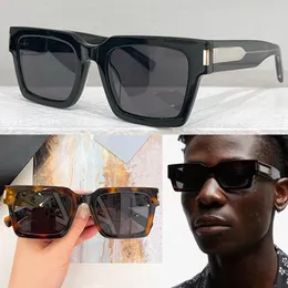Designer Sunglasses Acetate Sunglasses For Women SL572 Square Mens Glasses Rectangular Frame Tortoiseshell Casual Vacation Beach Sunglasses