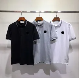 2023 Polos Topstoney Summer CP Shorts Wyspa Kołnierz męski Polo Stone