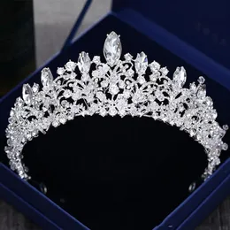 Luxury Crystal Beaded Wedding headpieces Bridal Accessories Cheap BridalTiaras crowns Wedding Party WEar Headpiece221I