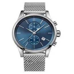 الموضة الكلاسيكية Quartz Chronograph Men's Watch Classic Dial Watch 1513440 1513441 Original Box242B