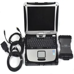 CF19 laptop MB STAR C6 Multiplexer para Benz SD Connect C6 DOIP Para benz carro caminhão diagnóstico scanner276W
