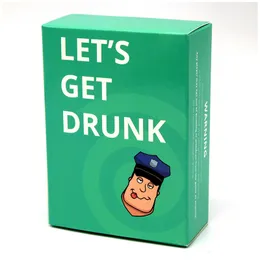 Wholesales Let's Get Drunk Board Game Adults Drinking Party Card Game with 88 Cards