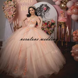 Sweet 16 Abiti Quinceanera Off Spalla Increspato Ball Gown Sweet 15 Abito Abiti da ballo vestido de 15 anos quinceaneras2734