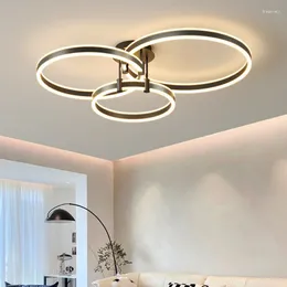 Ceiling Lights Indoor Lighting Salon Bedroom Decor Smart Led Lamp For Room Dimmable Light Living