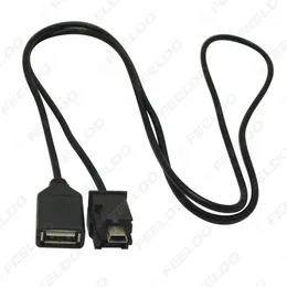 Adaptador de cabo de interruptor de rádio de áudio de carro USB para mini porta USB para Nissan X-Trail Tenna Bluebird Sylphy #5661284Q