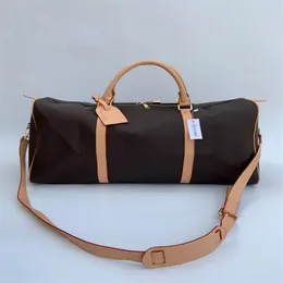 Reisegepäcktasche Graphite PU-Lederhandtasche Herren Reisetaschen Herren Reisetasche Herren Duffle Bag 60CM2316