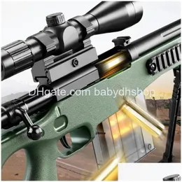 Gun Toys Awm 98K M24 Eva Soft Shell Espulsione Manuale Giocattolo Pistola Pneumatica Armas Blaster Per Annunci Ragazzi Cs Shooting Drop Consegna Regali Dh2Ih