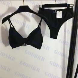 Brev Sling SwimeWear Womens Bikini Set Triangle Briefs Split Swimsuit Thong Bathing Suit Size S-XL