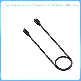 2PC/LOT USB C Type-C Kabel ładujący dla Garmin Fenix ​​7 7s 7x 6 6s 6x 5 5x Plus Vivo Active 3 4S 935 945 Venu 2 2s Watch Charger