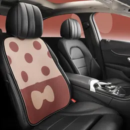 Araba koltuğu yastık kaymaz kaymaz leke dirençli mükemmel havalandırma renksiz koruyucu dört mevsim otomobil örtü ped