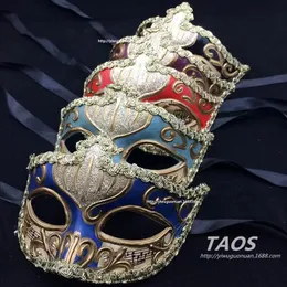 Máscara de mascarada de Anime, máscaras de belleza pintadas, máscara de Venecia a la moda, juguete de fiesta, accesorios temáticos de película, suministro de máscaras de Halloween, Cosplay