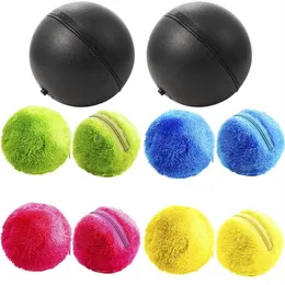 2 Set Magic Roller Ball Toy Dog Cat Automatic Roller Toys Ball con 2 Rolling e 8x Colorful Cover Mini Robot Cleaner F240S