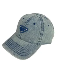 Berretti da baseball aderenti in denim vintage per uomo e donna Designer estivo Patchwork Streetwear Cappello da cowboy con strass Berretto sportivo casual Regali di alta qualità