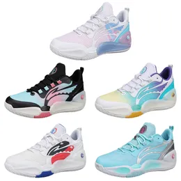 2023 Multi-colored basketball shoes men white black yellow blue trainers outdoor sports sneakers