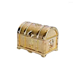 ジュエリーポーチアロイトレジャーボックスシェイプストレージケース刻まれた装飾的なソリッドカラーネックレスジュエリーディスプレイコンテナ