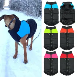 Vattentät husdjurshundvalp Vest Jacket Chihuahua Kläder Varma vinterhundkläder för små medium stora hundar 4 färger S-5XL253O