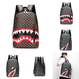 2023 Backpack Style Fashion Brand Men's Backpack New Fashion Trend Korean Version Casual Large Capacity Backpack Student Schoolbag 230723