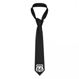 Bow Ties Order 66 Tie Hip-Hop Street Cravat Necktie Narrow 8cm Wide