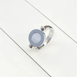 New titanium couples ring men and women rose gold engagement ring gift commitment eternal ring factory outlet.