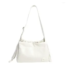 Bolsos de noche 4XFF Bolso de hombro Crossbody de gran capacidad para niña Mujer Versátil PU Tote