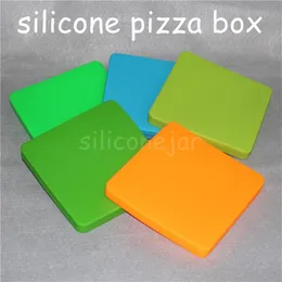 1 peça Frascos de silicone Dab Wax Container 200ml Grande Pizza Silicon Concentrate Containers Para Wax Oil Containers190s