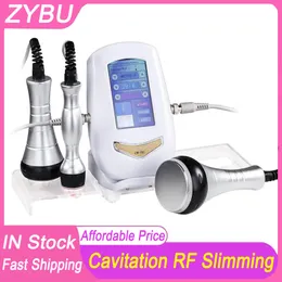 Portabel 3 i 1 40K Ultraljudskavitation Fett Burning Slimming Machine Vikt Fettförlust Kropp Slimming Sculpting Machine RF Cellulite Massager