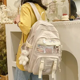 学校のバッグJoepessie Fashion Lovers Rucksack女性バックパックkawaii bookbag foreenagebagラップトップMochila女性旅行ショルダーバッグ230721