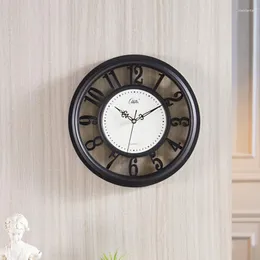 Настенные часы скандинавский дизайн домашних часов цифровой круглый аккумуля