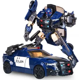 Transformation Toys Robots BMB Aoyi Taiba 19cm Thanspation Toys Action Action Figure Robot Car Model Classic Kids Boy Gift SS38 H60015 230721