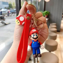 Vehicle Toys Cute doll cartoon animation game peripheral PVC drop glue keychain chain ring bag pendant hanging ornaments
