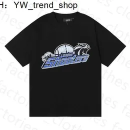 20SSトラップスターメンズTシャツ女性デザイナーTシャツトラプスターコットンティーポロストップ