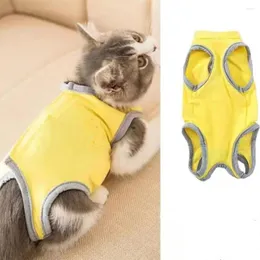 Dog Apparel Pet Recovery Suit Durable Lightweight Fastener Tape Product Sterilization Physiological