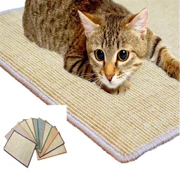 Sisal Cat Scratcher Scratching Post Mat Toy na kocimiętkę podkładka do wspinaczki