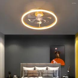 Ceiling Lights Modern Luxurious Copper Acrylic Nite Core With Pivoting Fan For Dinging Room El Hall/Bedroom Parlor
