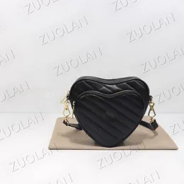 751628 Üst Mini Aşk Çantası Pop My Heart Torula Monogramlar Tasarımcı Omuz Kozmetik Çanta Crossbody Tutucu Cüzdan Kapitone Yumuşak Deri Çanta Altın Zincir CC