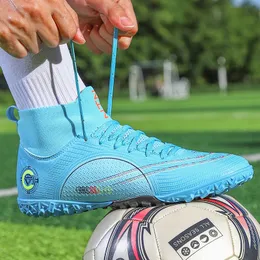 Athletische Outdoor Männer Fußballschuhe Kinder Fußballschuhe Frauen Atmungsaktive Fußballschuhe Rutschfeste Chaussure Fußballschuhe Outdoor Fußballschuhe 230721