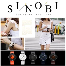 CWP 2021 Sinobi Fashion Watch Women Big Dial Creative Eddy Design With Hights Hights White Whatch Wathes Relojes Para Muj287s