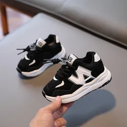 Children's Shoes Spring and Autumn New Children's Sports Shoes Boys' Tennis Shoes Girls' Baby Shoes Soft Sole Running Shoes