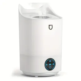 1pc Humidifiers For Bedroom Large Room, 4L Cool Mist Humidifier With Essential Oil Diffuser, Lasts Up To 36 Hrs Quiet Ultrasonic Air Humidifiers 4 Mist Levels