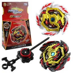 Spinning Top Beyblade Burst Booster B145 DX Starter Diaboros.Vn.Bl With Ripcord Launcher Set Spinning Top Gyro Kids Toys For Children 230721