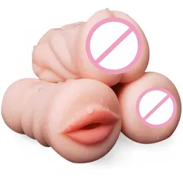 Doll Toys Sex Massager Masturbator för män Kvinnor Vaginal Automatisk sugande fickan Anal Hole Toy Penis Träning Vuxen Produkt Lätt att rengöra Cup Sexuell