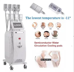 Cuscinetti dimagranti Cryo originali EMS No Vacuum Cryolipolysis radiofrequenza Fat Ridurre la perdita di peso Cooling Pad Cellulite Reduction beauty machine con 2 anni di garanzia