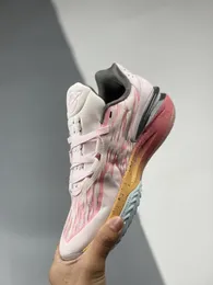 Släpp på 2023 Helgdagar Easter Basketball Shoes Zoom GT Cut 2 EP Pearl Pink Multi-Color Men's Outdoor Sports Sneakers