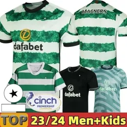 22 23 24 Celtic Soccer Jerseys Home away KYOGO EDOUARD 2023 ELYOUNOUSSI TURNBULL AJETI CHRISTIE JOTA GRIFFITHS FORREST MEN Kids kit uniforms Football Shirt 2023 2024