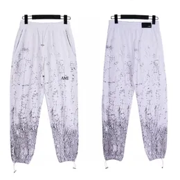 Men's Plus Size Pants Round neck embroidered and printed polar style summer wear with street pure cotton 4qwfd