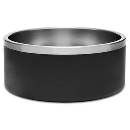 Boomer Dog Bowl 64oz Stainless Steel Tumblers Double Wall Vacuum Insulated Large Capacity Pets Supplies Mugs258Q