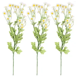Dekoratif Çiçekler Chrysanthemum Ev Sahte Çiçek Evi Düğün Düğün Sahte Düzenlemeleri